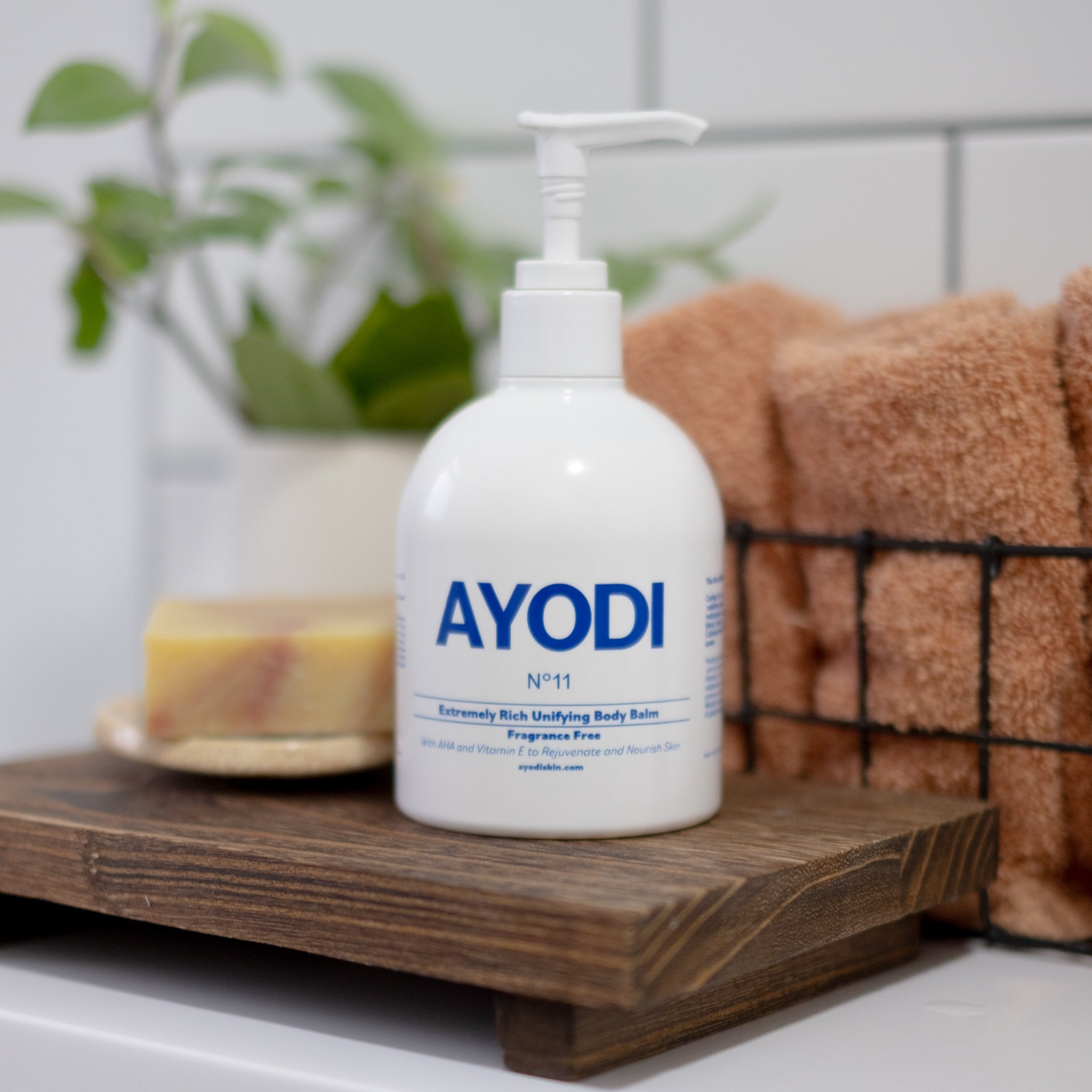 AYODI No. 11 | Fragrance-Free: The Pure Ritual AHA Resurfacing Body Balm