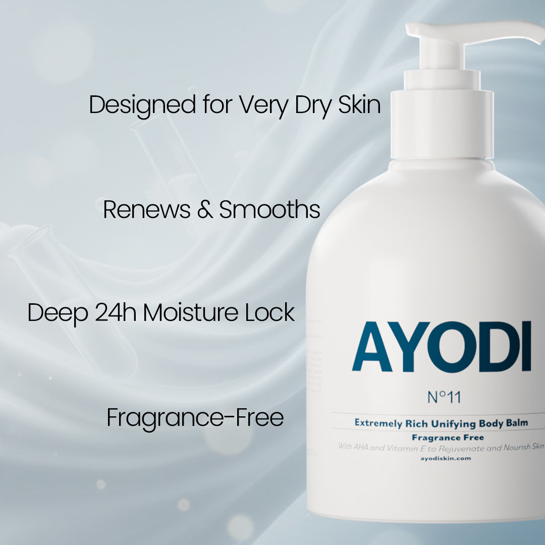 AYODI No. 11 | Fragrance-Free: The Pure Ritual AHA Resurfacing Body Balm