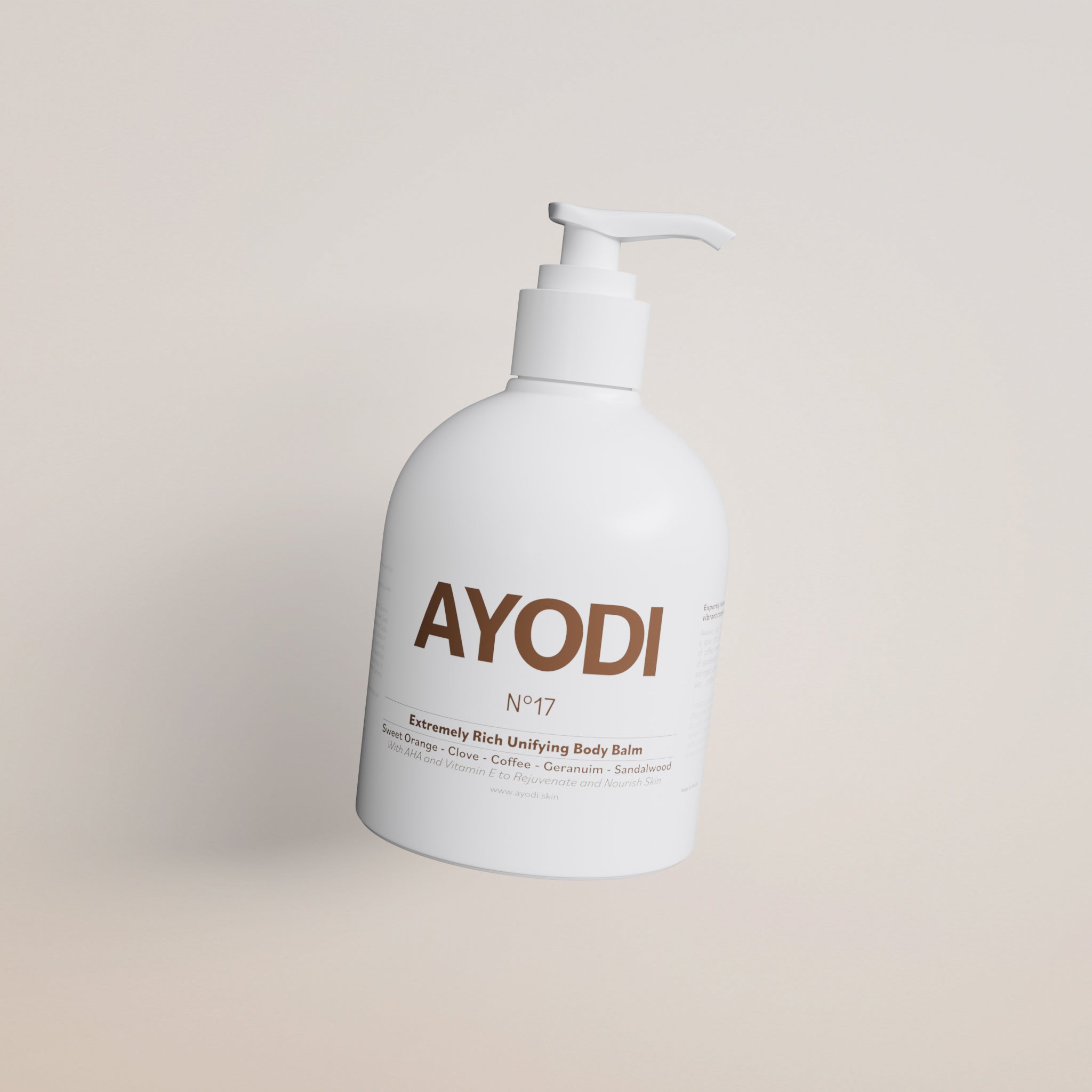 AYODI No.17 Smooth Glow AHA Body Lotion – Exfoliate + Deeply Hydrate Dry Skin
